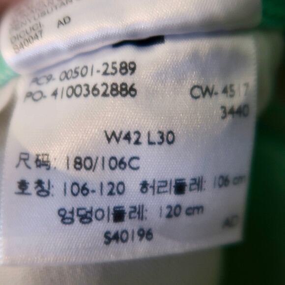 Levi’s 501 Green Button Fly Size 42x30 - Picture 7 of 9